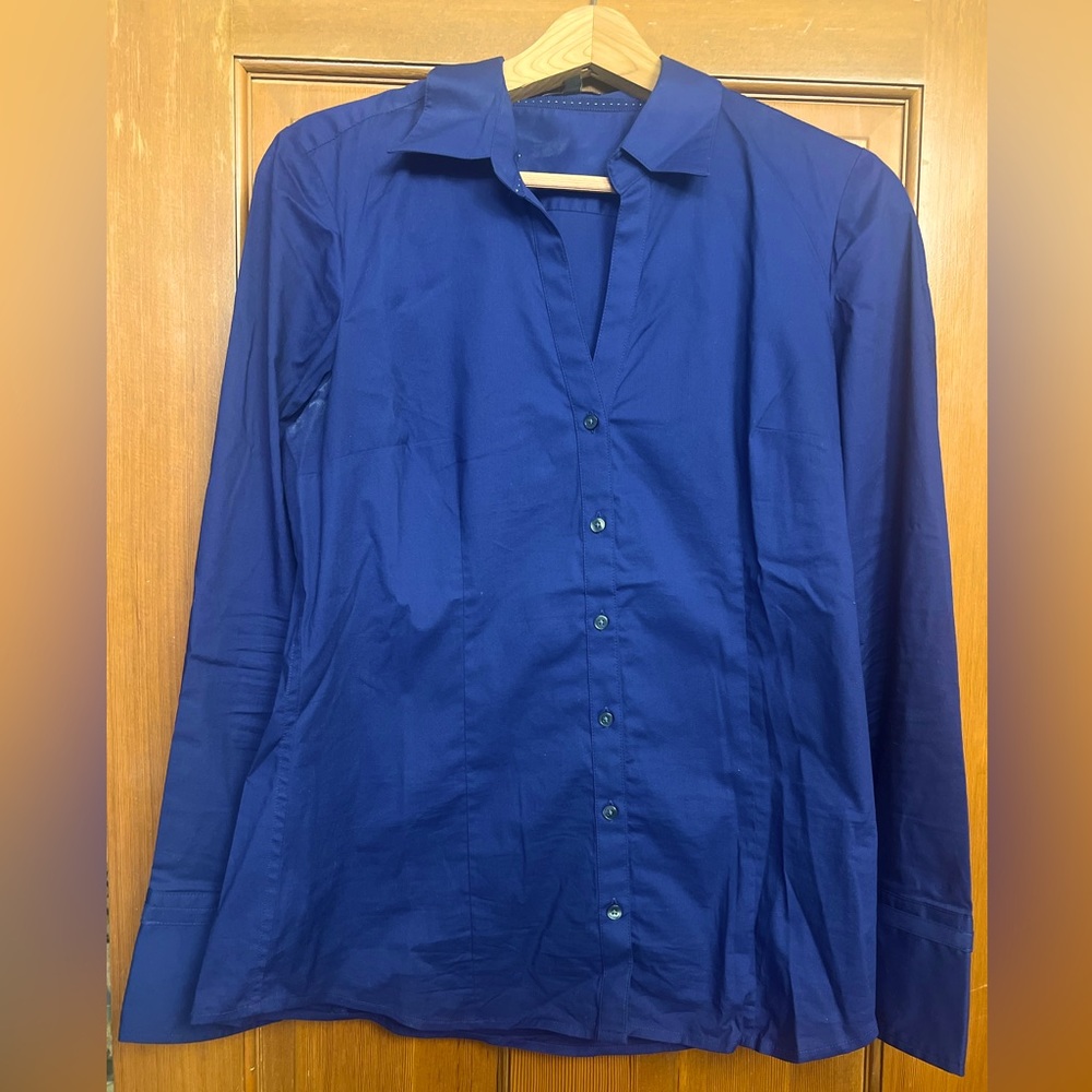 Express Essential Stretch Button Down Shirt.